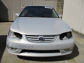 2001 TOYOTA COROLLA S SILVER 1.8L AT Z16295